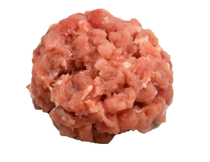 Raw meat mince for pets 